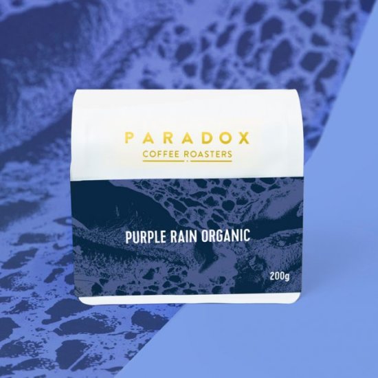 תערובת פולי קפה אורגנית 200 גרם Paradox Purple Rain