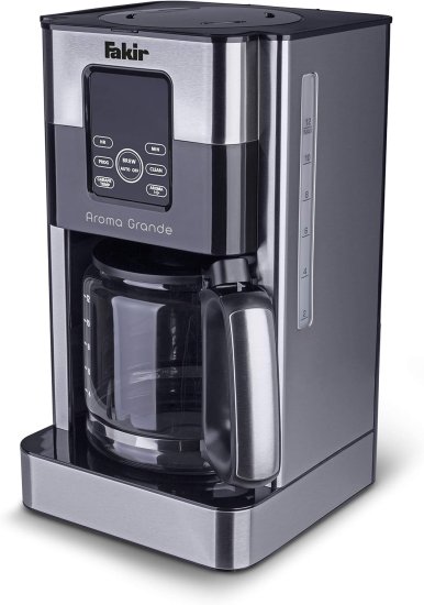 מכונת קפה (פרקולטור) 1000W דגם Aroma Grande מבית Fakir - צבע כסוף