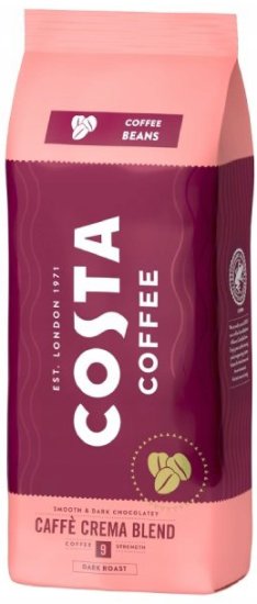 תערובת פולי קפה 1 ק''ג Costa Coffee Caffe Crema Blend