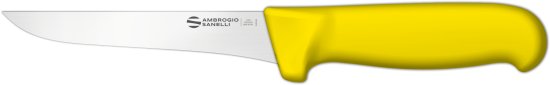 סכין פירוק 14 ס''מ Ambrogio Sanelli Supra - צבע צהוב