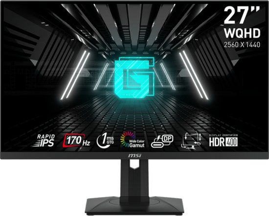 מסך מחשב גיימינג ''MSI G274QPF WQHD 170Hz 27