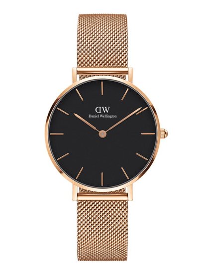 שעון יד לאישה מבית DANIEL WELLINGTON בצבע רוז גולד  דגם DW00100161 - יבואן רשמי