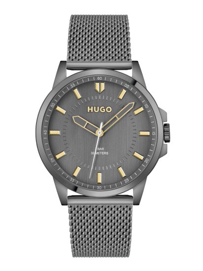 שעון HUGO לגבר מקולקציית #FIRST דגם 1530300 - יבואן רשמי