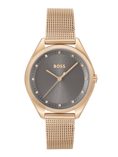 שעון הוגו בוס לאישה מקולקציית SAYA דגם 1502668 - יבואן רשמי