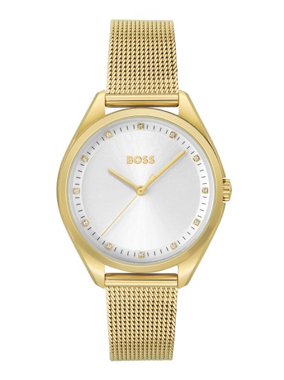 שעון הוגו בוס לאישה מקולקציית SAYA דגם 1502669 - יבואן רשמי
