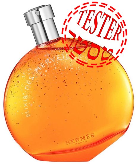 בושם לאישה 100 מ''ל Hermes Elixir Des Merveilles או דה פרפיום E.D.P - טסטר
