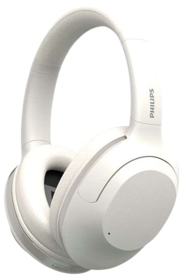 אוזניות קשת Over-Ear אלחוטיות Philips Series 8000 Bluetooth Pro ANC - צבע לבן