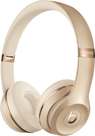 אוזניות קשת On-Ear אלחוטיות Apple Beats Solo3 - זהב
