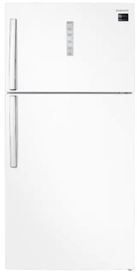 מקרר 2 דלתות מקפיא עליון אינוורטר 600 ליטר Samsung RT58K7044WW No Frost – צבע לבן