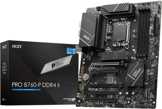 לוח אם MSI PRO B760-P DDR4 II LGA1700 Intel B760 – תמונה 2