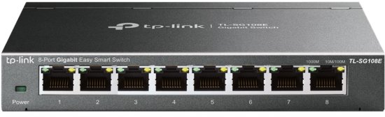 מתג חכם TP-Link 8 Ports Gigabit TL-SG108E Easy