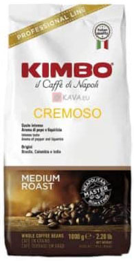 תערובת פולי קפה 1 ק''ג Kimbo Cremoso