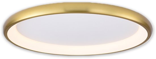 מנורה צמודת תקרה קוטר 61 ס"מ Lumitec Fendi IP20 72W – צבע גוף ברונזה גוון אור 4000K