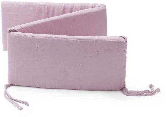 מגן ראש למיטת תינוק 100% כותנת טטרה Nino - צבע לילך