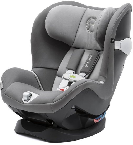 כסא בטיחות עם מערכת הבטיחות SensorSafe 2.0 למניעת שכחת ילדים ברכב Cybex Sirona M - צבע אפור