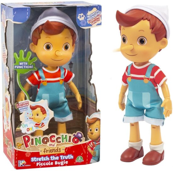 בובת פינוקיו אינטראקטיבית עם אף מתארך Pinocchio