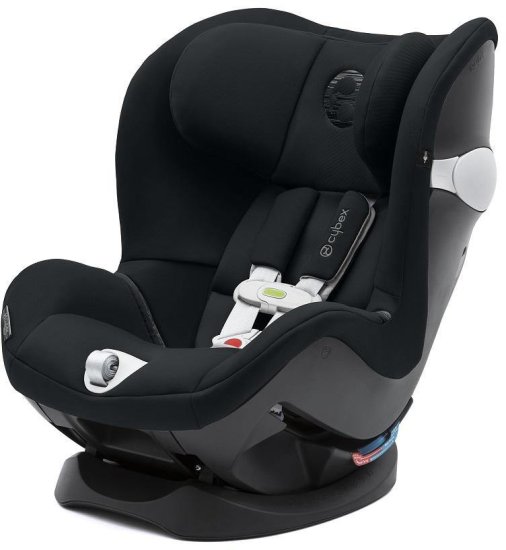 כסא בטיחות עם מערכת הבטיחות SensorSafe 2.0 למניעת שכחת ילדים ברכב Cybex Sirona M - צבע שחור