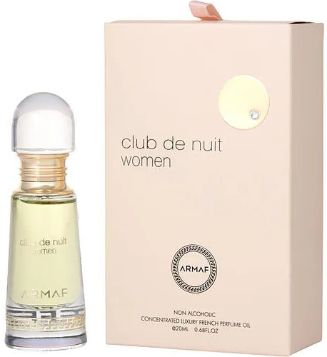 בושם שמן לאישה 20 מ''ל Armaf Club De Nuit - ללא אלכוהול