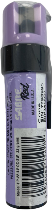 גז פלפל 22 גרם להגנה עצמית Sabre Red - צבע סגול