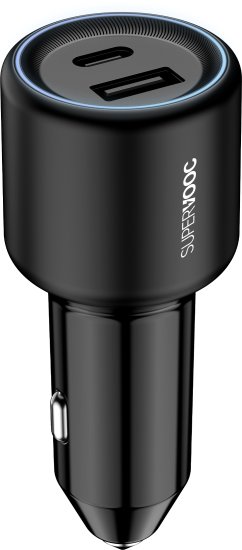 מטען רכב סופר מהיר Oppo Supervooc 80W - צבע שחור - שנה אחריות ע''י היבואן הרשמי רונלייט