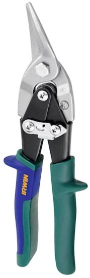 מספרי פח ימין 250mm מבית Irwin - צבע ירוק