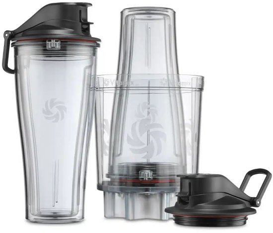 סט 2 כוסות אישיות 600 מ”ל ומתאם לבלנדר מסדרת Explorian / TNC / PRO מבית Vitamix
