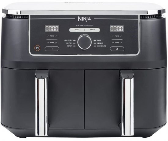 סיר טיגון כפול ללא שמן 9.5 ליטר Ninja AF400EU 2470W