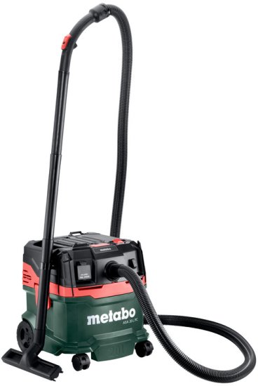 שואב אבק יבש / רטוב עם שקע טכני Metabo ASA 20 L PC 1200W