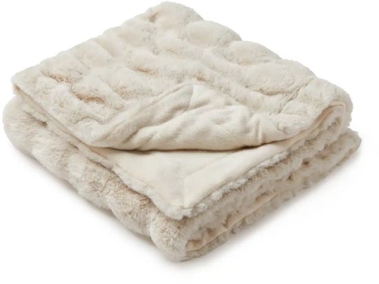 שמיכת פאדג’ מבית Nino - צבע אבן