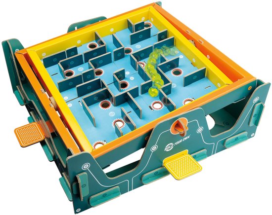 בנו בעצמכם: מבוך גולות מבית Paper Engine