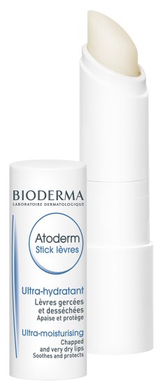 שפתון לחות Bioderma Atoderm - משקל 4 גרם
