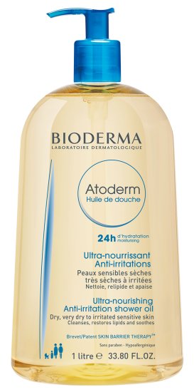 שמן רחצה לגוף Bioderma Atoderm - נפח 1 ליטר