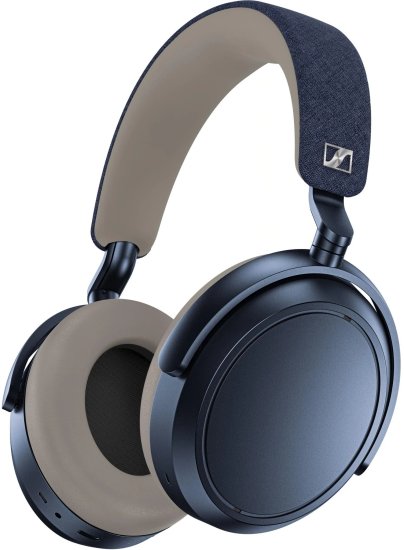 אוזניות אלחוטיות Sennheiser MOMENTUM 4 Wireless - צבע כחול כהה