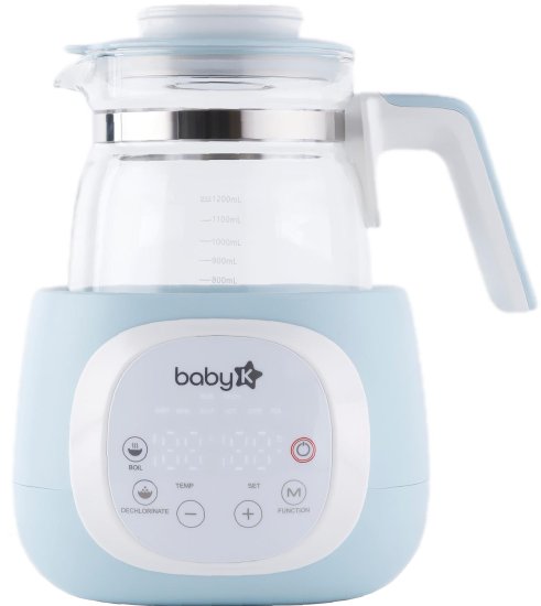 קומקום זכוכית לתינוק דגם KN899 מבית Kennedy – צבע כחול