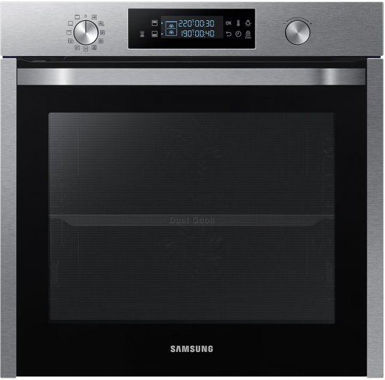תנור בנוי 75 ליטר 24 תוכניות Samsung Dual Cooking NV75K5541RS - צבע נירוסטה