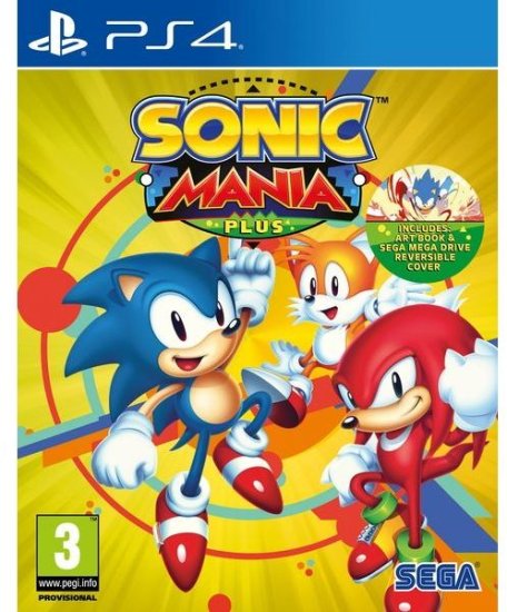 משחק Sonic Mania Plus ל- PS4