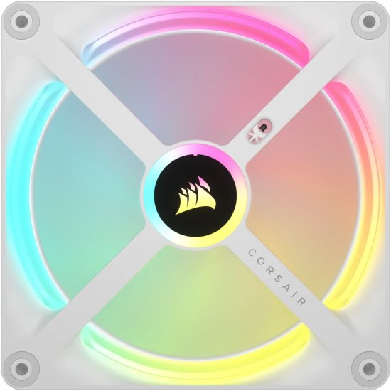 מאוורר / ערכת הרחבה Corsair iCUE LINK QX140 RGB 140mm PWM - צבע לבן