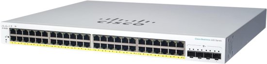 מתג חכם Cisco Business 48-Port Gigabit PoE CBS220-48P-4G-EU