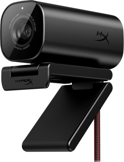 מצלמת רשת Vision S באיכות HyperX 8MP - צבע שחור