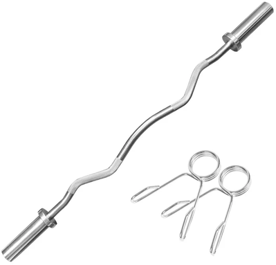 מוט משקולות W אולימפי ברוחב 120 ס"מ מבית Euroleap