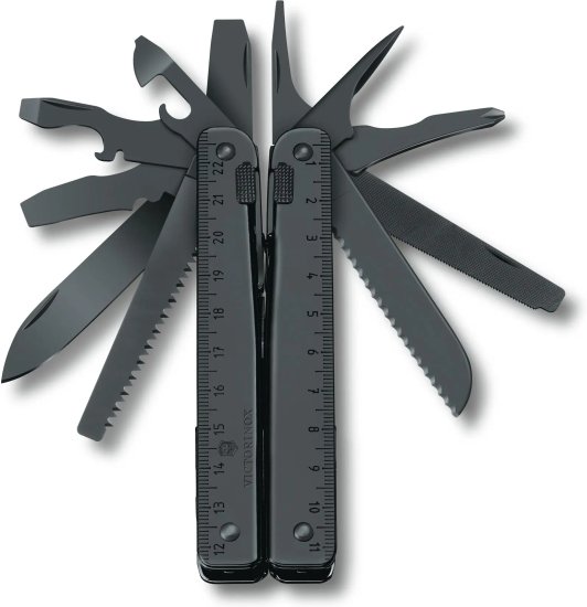 אולר רב תכליתי עם 27 פונקציות Victorinox Swiss Tool BS שחור