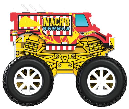 ערכת הרכבה מיני משאית מפלצתית Bladez Hot Wheels - Nacho Mammas