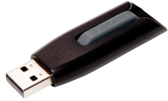זכרון נייד Verbatim Store 'n' Go USB Flash Drive USB 3.2 64GB - בצבע שחור