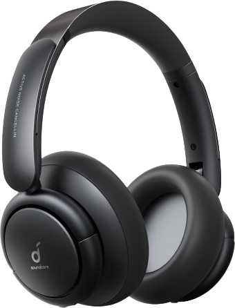 אוזניות קשת אלחוטיות Anker Soundcore Life Tune Hybrid ANC - צבע שחור