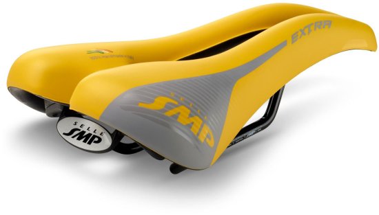 אוכף Selle SMP Extra Saddle 140mm - צבע צהוב