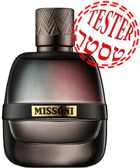 בושם לגבר 100 מ''ל Missoni Pour Homme או דה פרפיום E.D.P - טסטר
