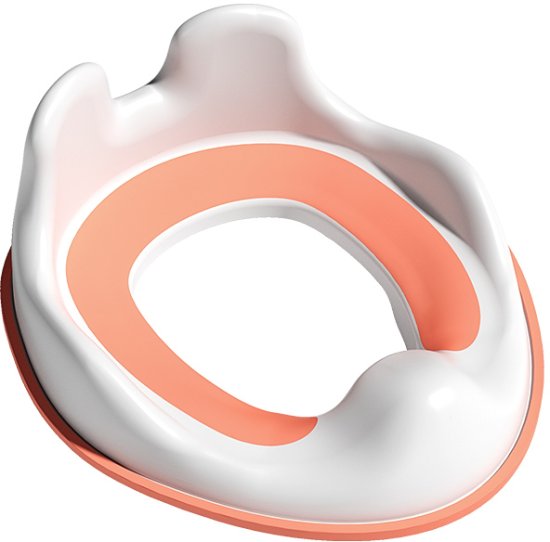 מושב אסלה מרופד לילדים מבית Yamayo - צבע ורוד