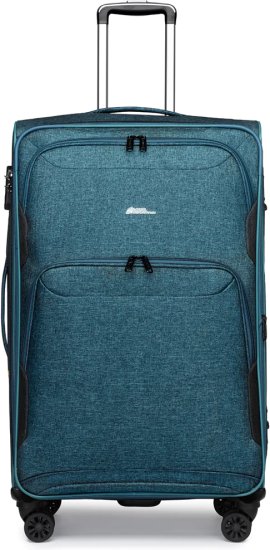 מזוודה מבד בגודל 32 אינץ' דגם Platinium מבית Camel Mountain - צבע טורקיז