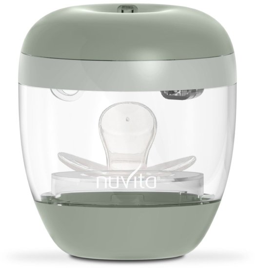 סטריליזטור נייד לפטמות ומוצצים Nuvita - צבע אפור