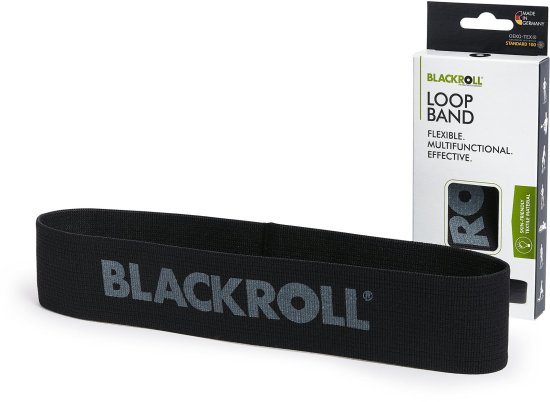 גומיית התנגדות דגם Loop Band מבית BLACKROLL - צבע שחור - רמת התנגדות חזקה מאוד